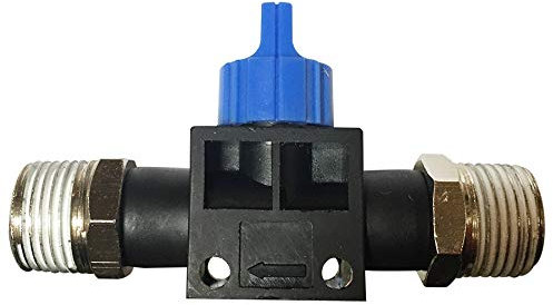 Pneumatik Druckluft Kugelhahn (HVSS) Gewinde BSPT R3/8 - R3/8