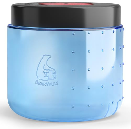 BearVault BV450 Jaunt Portable Bear Canister for Backpacking - Medium