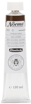 Schmincke : Norma : Professional Artists' Oil : 120ml : Raw Umber