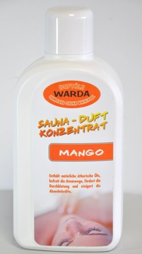 Warda Aufguß Mango 1l für die Sauna, Konzentrat, Saunaaufguss, hohe Konzentration