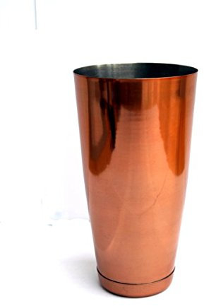 Cuivre 793,8 gram lestée Boston Shaker à cocktail en étain