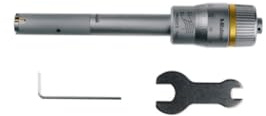 Mitutoyo 368-164 Holtest Innenmessgerät HT-16R, 12-16 mm | 0,001 mm, Drei-Punkt-Innenmessung, titanbeschichtete Messstifte