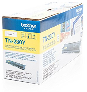 Brother TN-230Y Tonerpatrone (1400 Seiten) gelb für HL-3040CN; HL-307