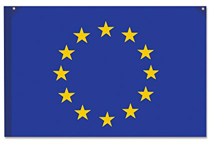 Bandiera europa Europea 50X70 con passante per l asta