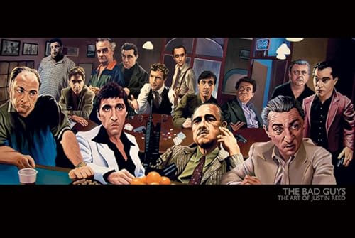 Close Up - Justin Reed -The Bad Guys- Poster 61 x 91,5 cm