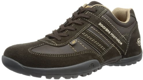 Dockers by Gerli 322530-350010, Herren Schnürhalbschuhe, Braun (chocolate), EU 45