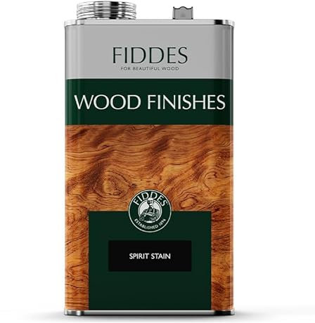 1 Liter Medium Oak - Fiddes NGR Non Grain Raising Wood Dye Stain