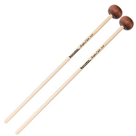 Innovative Percussion CL-X7 Christopher Lamb Orchestral Medium Xylophone Mallets - 32 x 20mm Wood Disk - Rattan