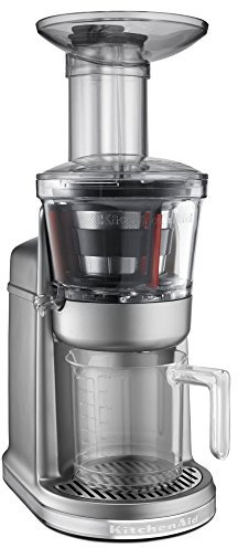 KitchenAid KVJ0111CU Maximum Extraction Juicer, Contour Silver