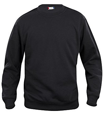 Clique - Unisex Pullover 'Basic Roundneck' / schwarz (99), M