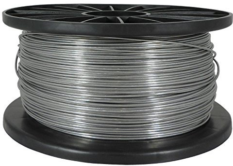 Koll Living 0995-020 Aludraht Drahtlitze 400 m l 2,0 mm Durchmesser l Wahnsinnige Leitfähigkeit von 0,010 Ohm/m