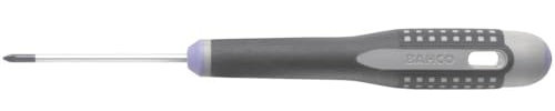 Bahco BE-8800 Ergo Pz-0 Screwdriver, Multi-Colour, 182 mm