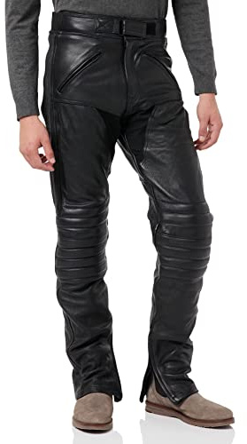 Bikers Gear Australia Unisex Herren Weiche Premium-Motorradhose aus Leder Modern