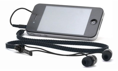 Secolo Zipbuds zip ronzio auricolare cerniera Black & Nero CT-REBKBK (japan import)