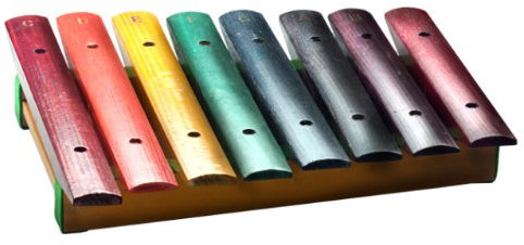 Stagg XYLO-J8 RB Xylophone mit 8-Key rainbow