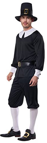 California Costumes Herren Pilgrim Mann Erwachsene - - Medium