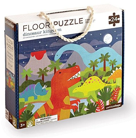 Petit Collage Floor Puzzle , Dinosaurs