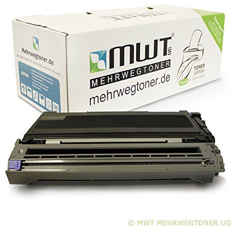 1x XXL Mehrwegtoner + Drum für Brother HL 2020 2030 R 2032 DN 2040 N R 2050 2070 N NR DCP 7010 L 7020 7025 MFC 7220 N 7225 N 7240 7290 7420 7820 N Fax 2820 P 2825 2920 P ersetzen Brother TN-2000 Patrone + DR-2000 Trommel Original Mehrwegtoner ( ISO-Norm 19798 )