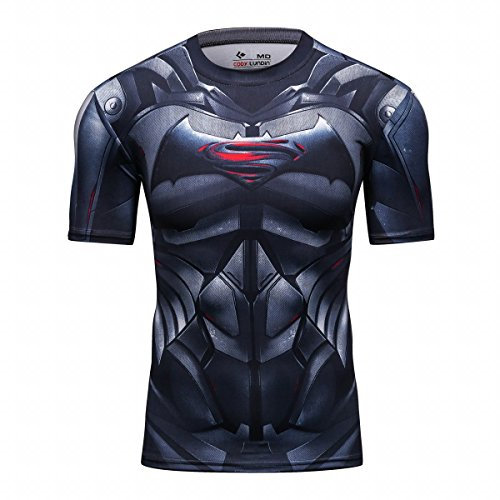 Cody Lundin® Men’s Film Version Fashion Diverse Styles Sport Fitness Jogging Compression T-Shirt Men´s Casual Tops - - X-Large