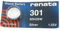 Renata 301 SR43SW Piles pour montre