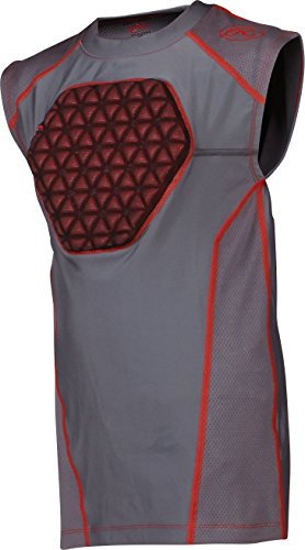 Rawlings Kompressionsshirt für Jugendliche, Größe L, Graphit
