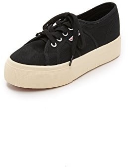 Superga 2790 Acotw Fashion Sneaker für Damen, Schwarz, 39 EU