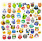 Oblique Unique Eulen Sticker Set - 62 teilig