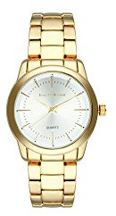 Jean Bellecour Unisex Analog Quarz Uhr mit Edelstahl Armband REDT14