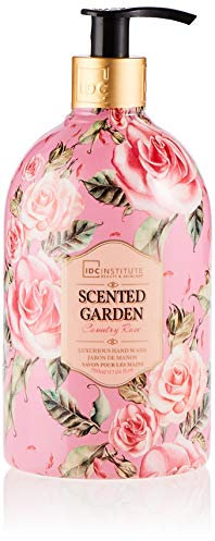 IDC INSTITUTE, Jabón líquido para manos aroma rosa - 500 ml.