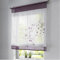 SIMPVALE Tende Romane, Viola 60x120cm Tenda a Pacchetto Finestra, Tende Interne Voile per Camera da Letto, Studio, Cucina