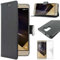 ebestStar - Coque Compatible avec Huawei Honor 7 Etui PU Cuir Housse Portefeuille Porte-Cartes Support Stand, Noir + Film Protection écran Verre Trempé [Appareil: 143.2 x 71.9 x 8.5mm, 5.2'']