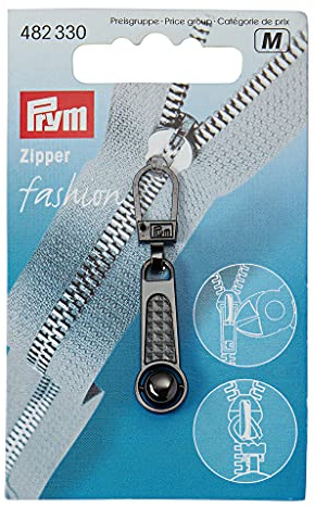 Prym Zip Puller Ball Steel-Coloured