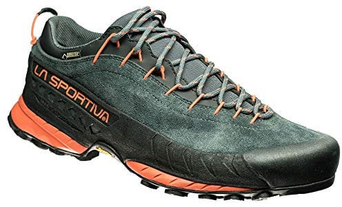 LA SPORTIVA M Tx 4 GTX Grün - Gore-Tex Robuster wasserdichter Herren Leder Approachschuh, Größe EU 45 - Farbe Carbon -