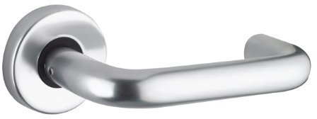 ZCA030SA 19mm Lever On Round Rose Aluminium SAA from The Door Handle Store by Zoo Hardware