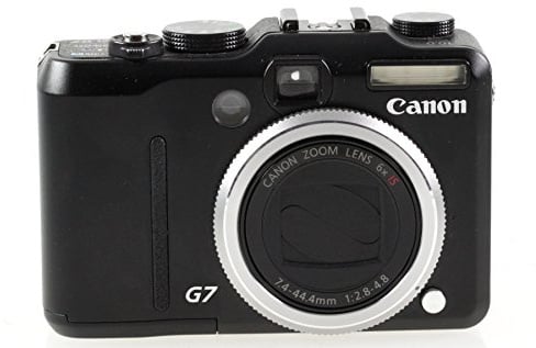 Canon PowerShot G7 Digitalkamera (10 MP, 6-fach opt. Zoom, 6,4cm (2,5 Zoll) Display, Bildstabilisator)
