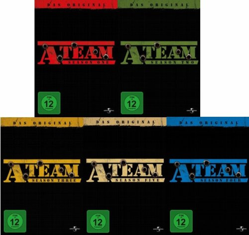A-Team - Season / Staffel 1+2+3+4+5 - komplette Serie Collection 25 DVDs