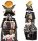 R.B. Trading Samurai Krieger - Kriegsherr Masamune - Japanische Samurai Rüstung Miniatur
