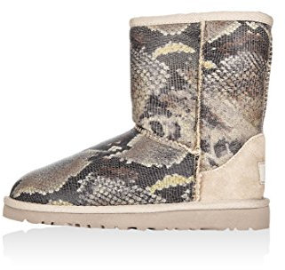 UGG Australia K Short Snake Lammfell Stiefel Boots (36 US6)