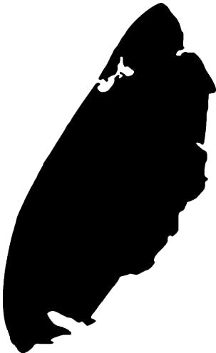 Samunshi® Texel Insel Aufkleber Holland Niederlande in 8 Größen und 25 Farben (6x10cm schwarz)