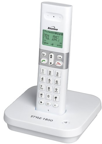 Binatone Style 1800 Single Digital Cordless Telephone