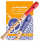 Classic Cantabile Pivella C-Sopran Blockflöte Set - Ahornholz mit Kopf aus Kunststoff - Barocke Griffweise - Inkl. Schule, Etui, Grifftabelle, Wischerstab und Korkfett - Rot