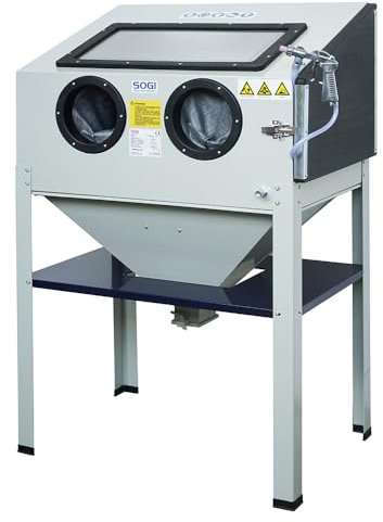 SOGI S-85 SABBIATRICE PALLINATRICE CABINA DI SABBIATURA