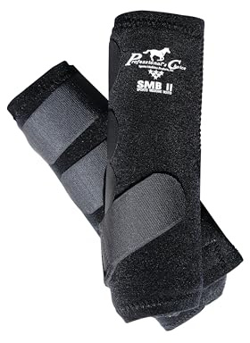 Professional's Choice Equine SMBII Sports Medicine Boots | Sold in Pairs | Black | Medium