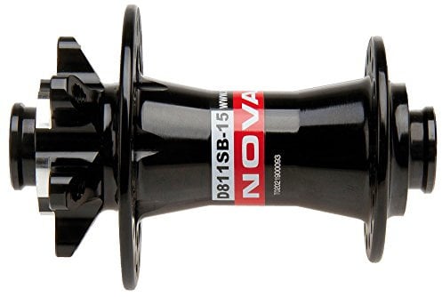 Novatec Superlight Vorderradnabe MTB Disc Steckachse schwarz 2017 Naben für Fahrrad