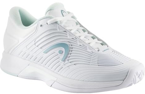 HEAD Revolt Pro 4.5 Women Tennisschuhe, Weiß/Aqua