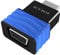 ICY BOX IB-AC516 Câble HDMI vers VGA Noir/Bleu