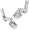 Lamona HJA6131 HJA6132 HJA6302 HJA6312 Fridge Freezer Integrated Door Hinge Pair (Top/Bottom, Left/Right)