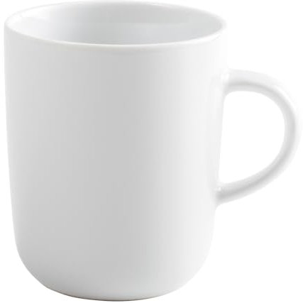 KAHLA 575335A90057C Pronto Becher 0,35 l | Weißer Kaffeebecher 350 ml aus Porzellan