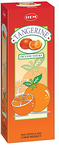 TANGERINE von HEM BIG PACK 6x 20 Räucher-Stäbchen Original Indien Incense