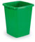 Durable Durabin Abfalleimer / Wertstofftonne 90 Liter, lebensmittelecht, mit Tragegriffen, grün, 1800474020